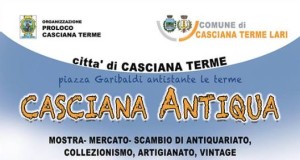 Casciana Antiqua mercatino di antiquariato a Casciana Terme
