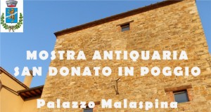 Mostra antiquaria San Donato in Poggio 2016 locandina