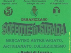 Soffitte in Strada a Bagni di Lucca Soffitte in Strada Bagni di Lucca mercatino di antiquariato, artigianato e collezionismo